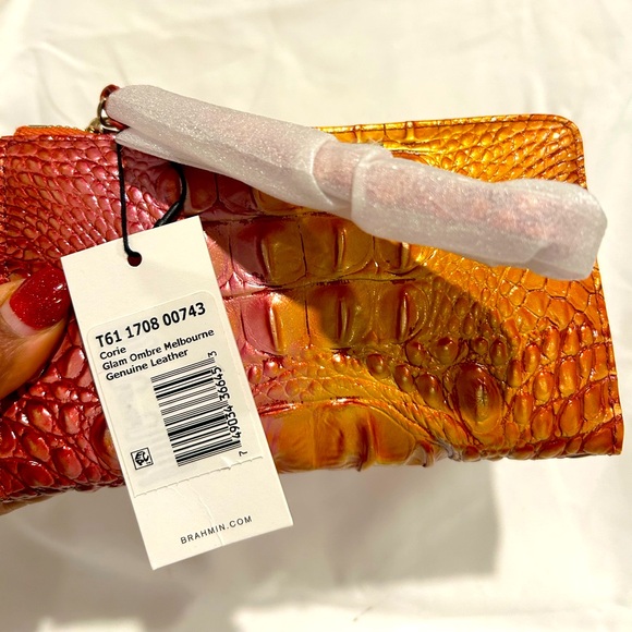 Brahmin Glam Ombré Corie Wristlet